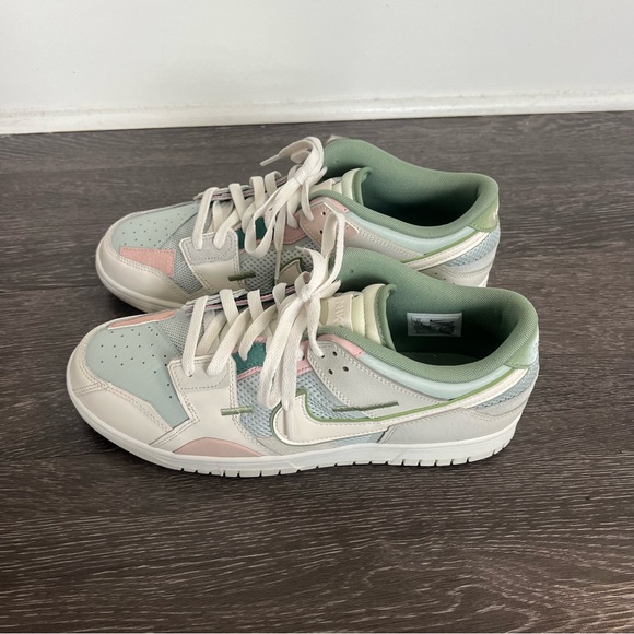 Nike Dunk Low “Scrap” in Grey Haze - Picture 5 of 10